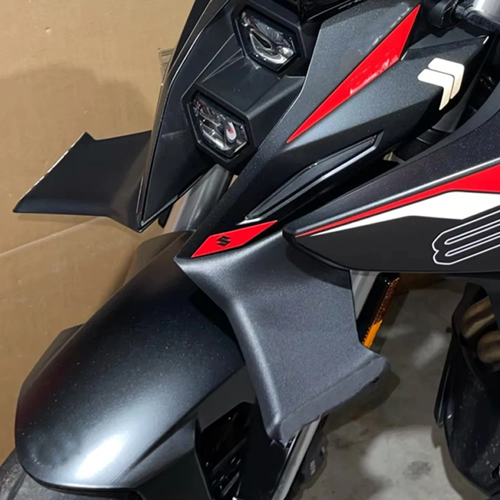 Крылышки GSX8S 2024 для Suzuki GSX-8S 2023 GSX 8S, аксессуары для мотоциклов, обтекатель переднего спойлера, аэродинамическое крыло, верхняя крышка носа
Крылышки GSX8S 2024 для Suzuki GSX-8S 2023 GSX 8S, аксессуары для мотоциклов, обтекатель переднего спойлера, аэродинамическое крыло, верхняя крышка носа