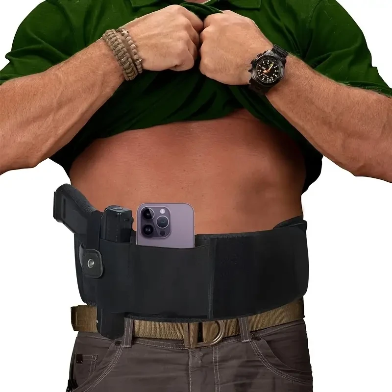 Waist Band Belt for Outdoor Portable Hunting Fitness Hidden Phone Bag Concealed Carry Tactical Holster Portable Belly Holster
Waist Band Belt for Outdoor Portable Hunting Fitness Hidden Phone Bag Concealed Carry Tactical Holster Portable Belly Holster
