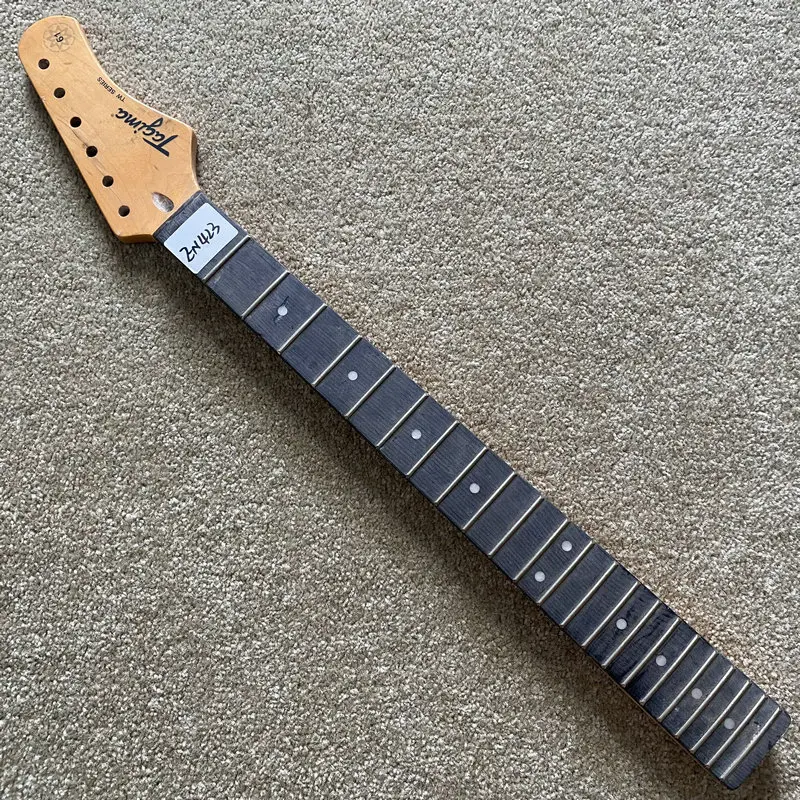 EN423 Genuine and Original Tagima T61 ST Guitar Neck Unfinished Headstock Damaged Maple+Rosewood for DIY Replace Authorised
EN423 Genuine and Original Tagima T61 ST Guitar Neck Unfinished Headstock Damaged Maple+Rosewood for DIY Replace Authorised