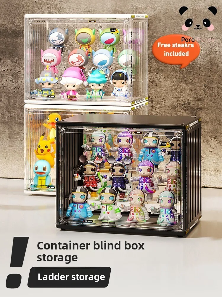 3-Tier Acrylic Blind Box Display Case for 6cm Figures Generic Dustproof Organizer for Trendy Toy Collectibles
3-Tier Acrylic Blind Box Display Case for 6cm Figures Generic Dustproof Organizer for Trendy Toy Collectibles
