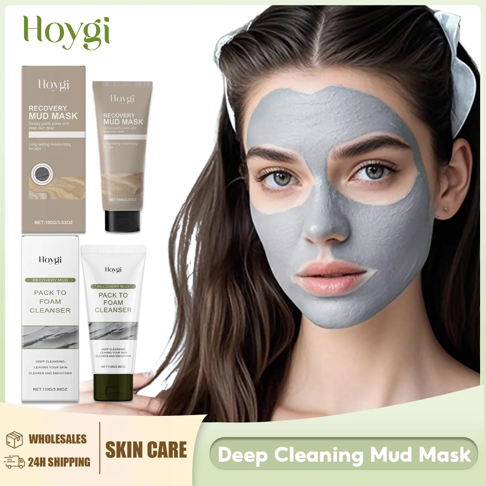 Грязевая маска для глубокого очищения, отшелушивающая, сужающая поры, против прыщей, для удаления черных точек, глиняная грязевая маска, увлажняющая маска для лица, грязевой уход за кожей
Грязевая маска для глубокого очищения, отшелушивающая, сужающая поры, против прыщей, для удаления черных точек, глиняная грязевая маска, увлажняющая маска для лица, грязевой уход за кожей