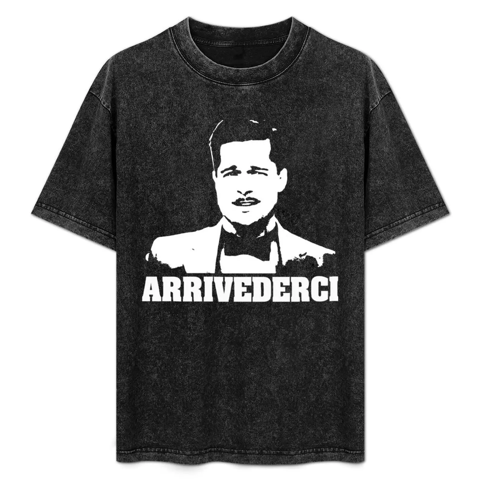 Inglorious Basterds Aldo Raine Arrivederci Tshirt T-Shirt animal prinfor boys anime baggy shirts valentines clothes men tshirt
Inglorious Basterds Aldo Raine Arrivederci Tshirt T-Shirt animal prinfor boys anime baggy shirts valentines clothes men tshirt