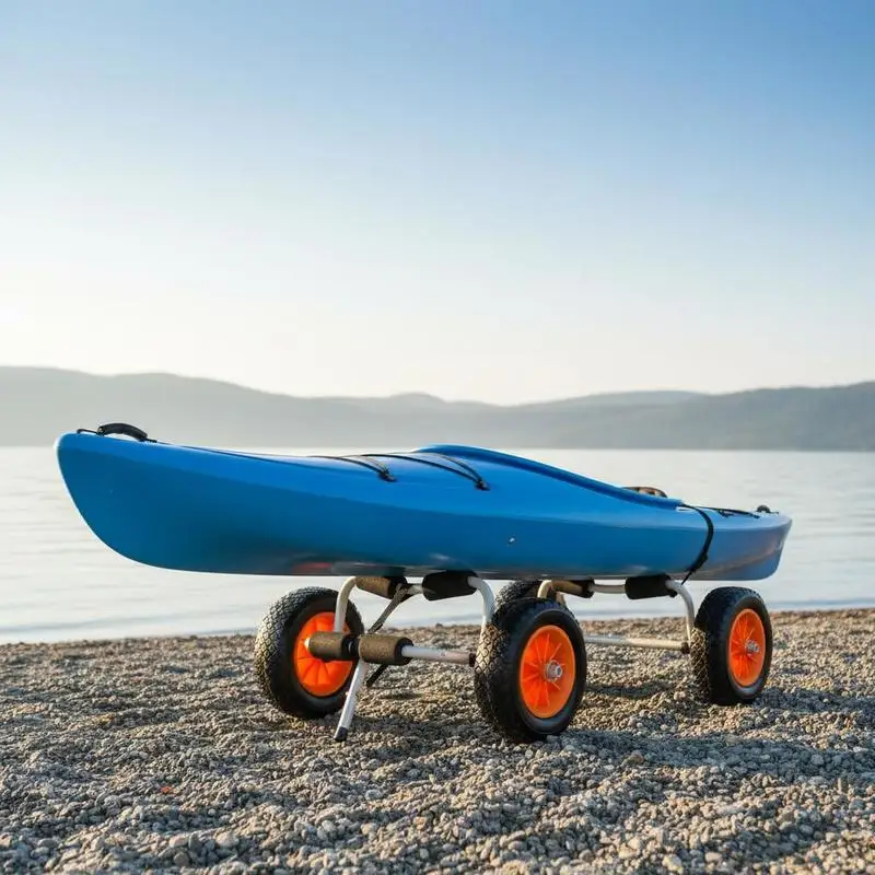 Free Shipping-Kayak Cart, 200 lbs Load Capacity, Foldable Kayak Trolley with 10-inch Solid Rubber Tires & 1 Ratchet Strap, Paddl
Free Shipping-Kayak Cart, 200 lbs Load Capacity, Foldable Kayak Trolley with 10-inch Solid Rubber Tires & 1 Ratchet Strap, Paddl
