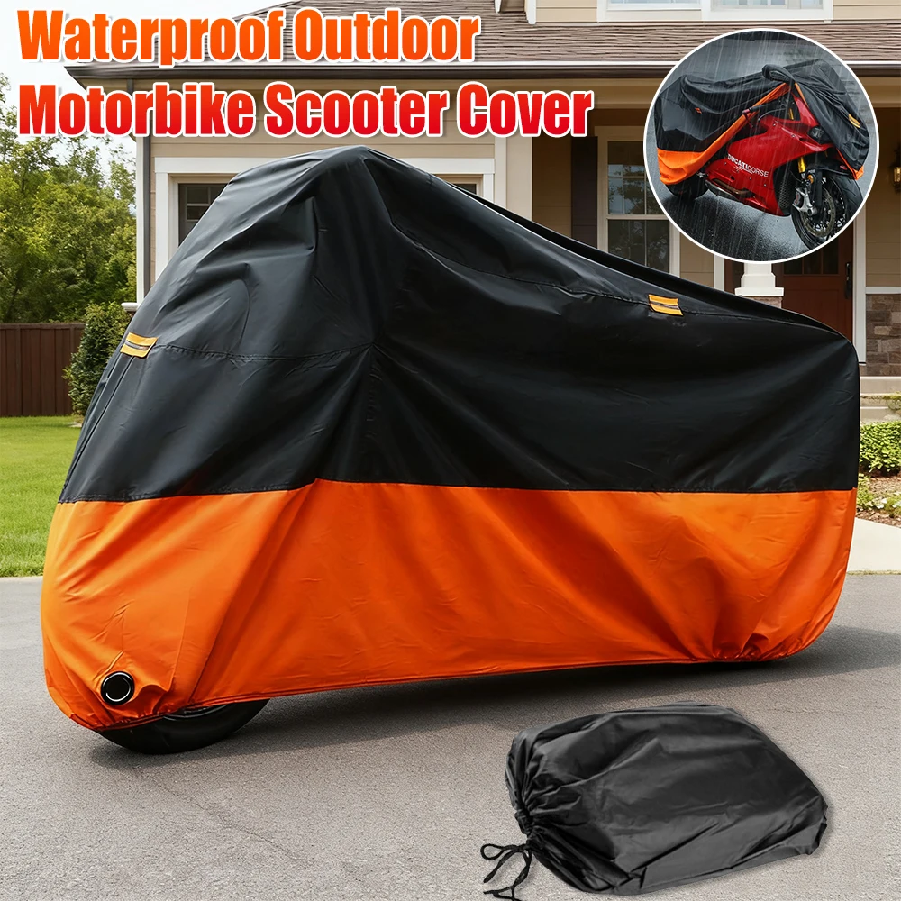 Открытый чехол для мотоцикла, скутера, водонепроницаемый, пылезащитный, износостойкий, толстый чехол для двигателя, защита от пыли и дождя, защита от ультрафиолета, новый
Открытый чехол для мотоцикла, скутера, водонепроницаемый, пылезащитный, износостойкий, толстый чехол для двигателя, защита от пыли и дождя, защита от ультрафиолета, новый