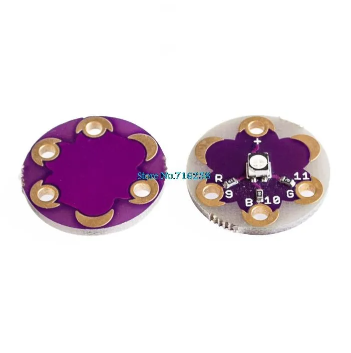 LilyPad Tri-Color LED RGB Module LilyPad LED Module Tri-color Module Smart Electronics
LilyPad Tri-Color LED RGB Module LilyPad LED Module Tri-color Module Smart Electronics