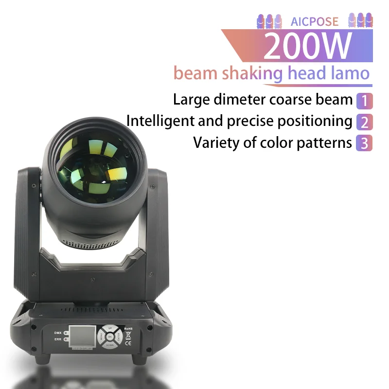 LED 200W Moving Head Light Beam Pattern Light LED BSW 200 3 in 1 Moving Head Light High Brightness Strong Beam
LED 200W Moving Head Light Beam Pattern Light LED BSW 200 3 in 1 Moving Head Light High Brightness Strong Beam