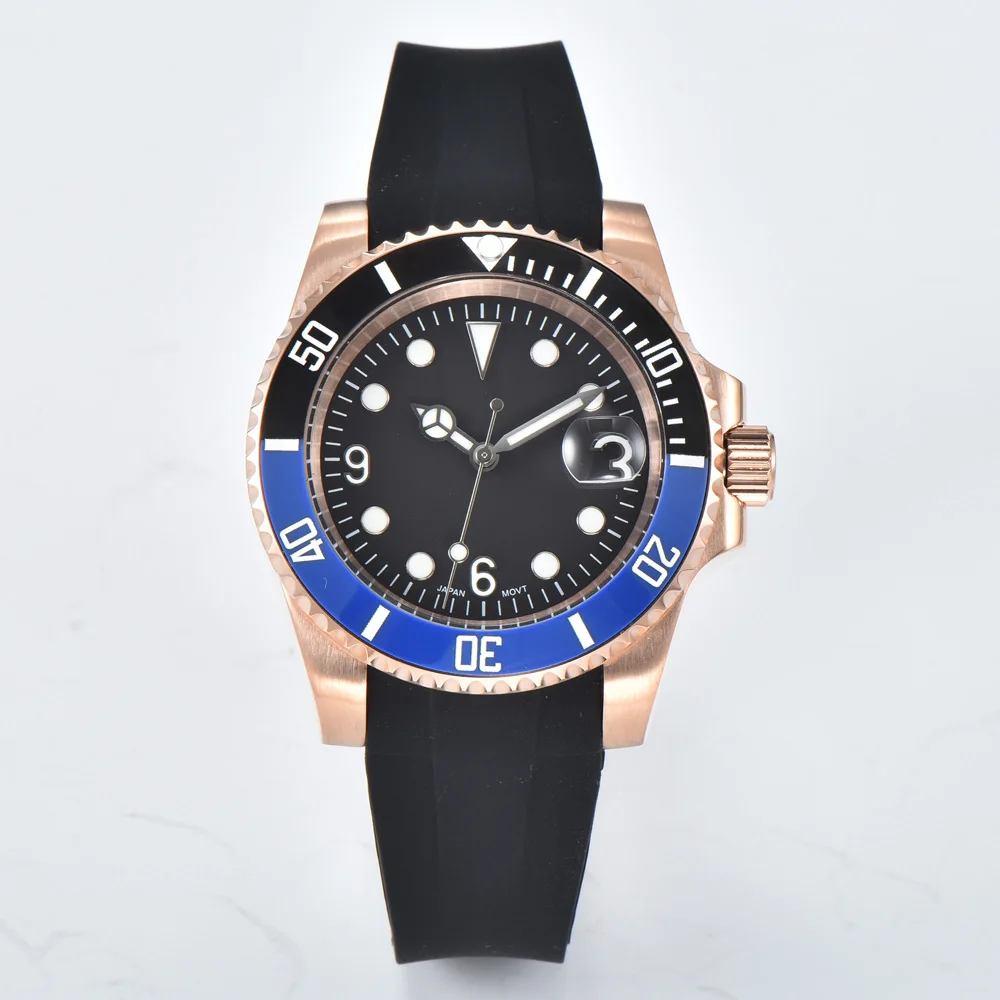 NH35 Men's Watch Mechanical 40mm Watch Sapphire Automatic Watch Stainless Steel 100M Waterproof Watch
NH35 Men's Watch Mechanical 40mm Watch Sapphire Automatic Watch Stainless Steel 100M Waterproof Watch