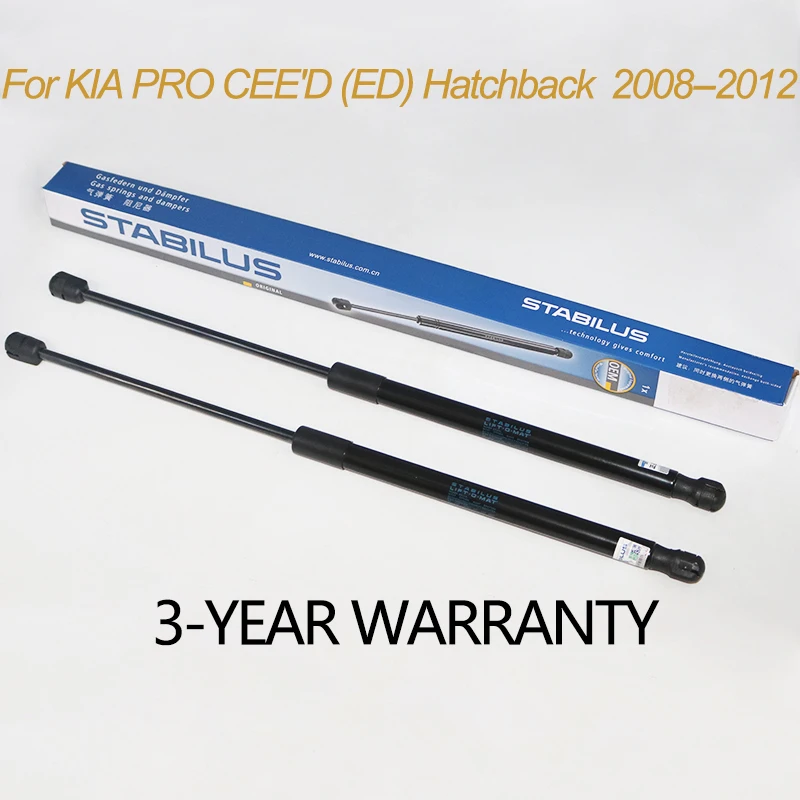 Qty(2) Trunk Struts for PRO CEE'D (ED) Hatchback 2008--2012 Lift Support Gas Spring Tailgate Rear Shock Absorber 485mm
Qty(2) Trunk Struts for PRO CEE'D (ED) Hatchback 2008--2012 Lift Support Gas Spring Tailgate Rear Shock Absorber 485mm
