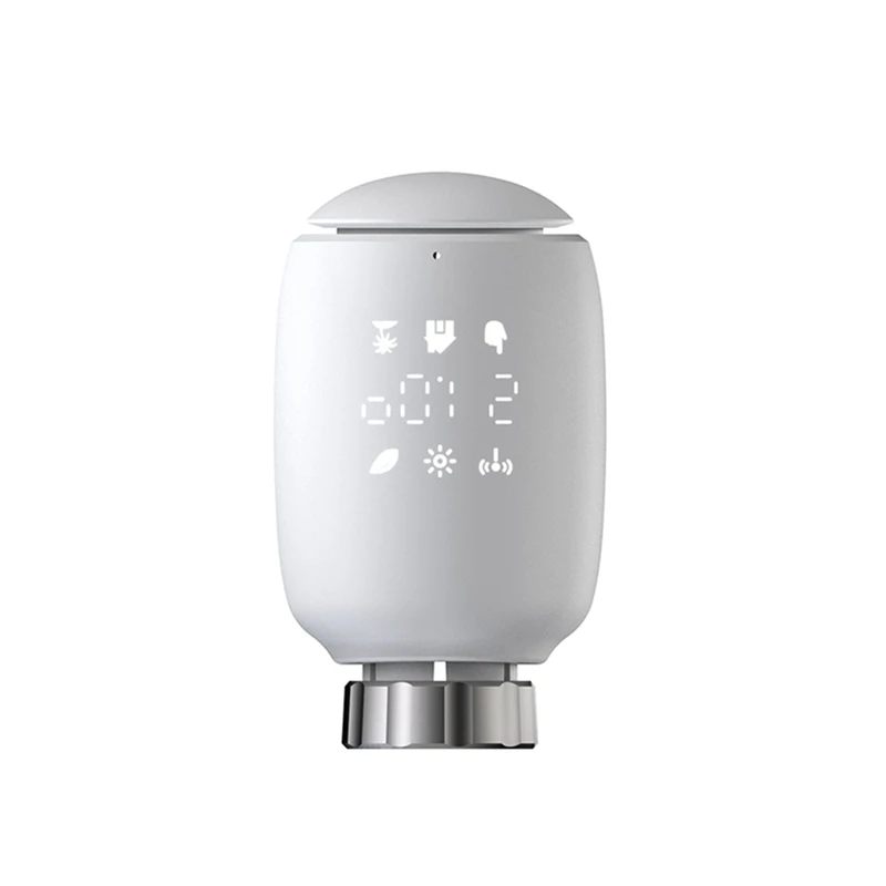 Tuya Smart Zigbee Radiator Actuator TRV Programmable Thermostatic Radiator Valve App Remote Durable Easy To Use
Tuya Smart Zigbee Radiator Actuator TRV Programmable Thermostatic Radiator Valve App Remote Durable Easy To Use