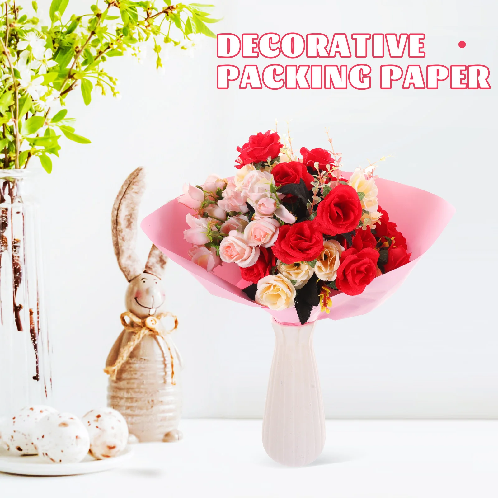 20 Sheets Wedding Wrapping Paper Decorative Translucent Flower Package Paper for Bouquet Gift Party Decorative Wrapper
20 Sheets Wedding Wrapping Paper Decorative Translucent Flower Package Paper for Bouquet Gift Party Decorative Wrapper