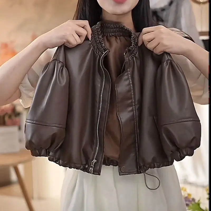 1-10Years Toddler Baby PU Leather Jacket for Girls Boys Autumn Outwear Coat Kids Casual Jackets in Brown
1-10Years Toddler Baby PU Leather Jacket for Girls Boys Autumn Outwear Coat Kids Casual Jackets in Brown
