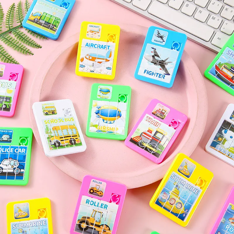 10/20/30/50pcs Transportation Plane Puzzle Cartoon Children's Creative Mini Huarongdao Children's Toy Gift Fidget Toy Anxiety
10/20/30/50pcs Transportation Plane Puzzle Cartoon Children's Creative Mini Huarongdao Children's Toy Gift Fidget Toy Anxiety