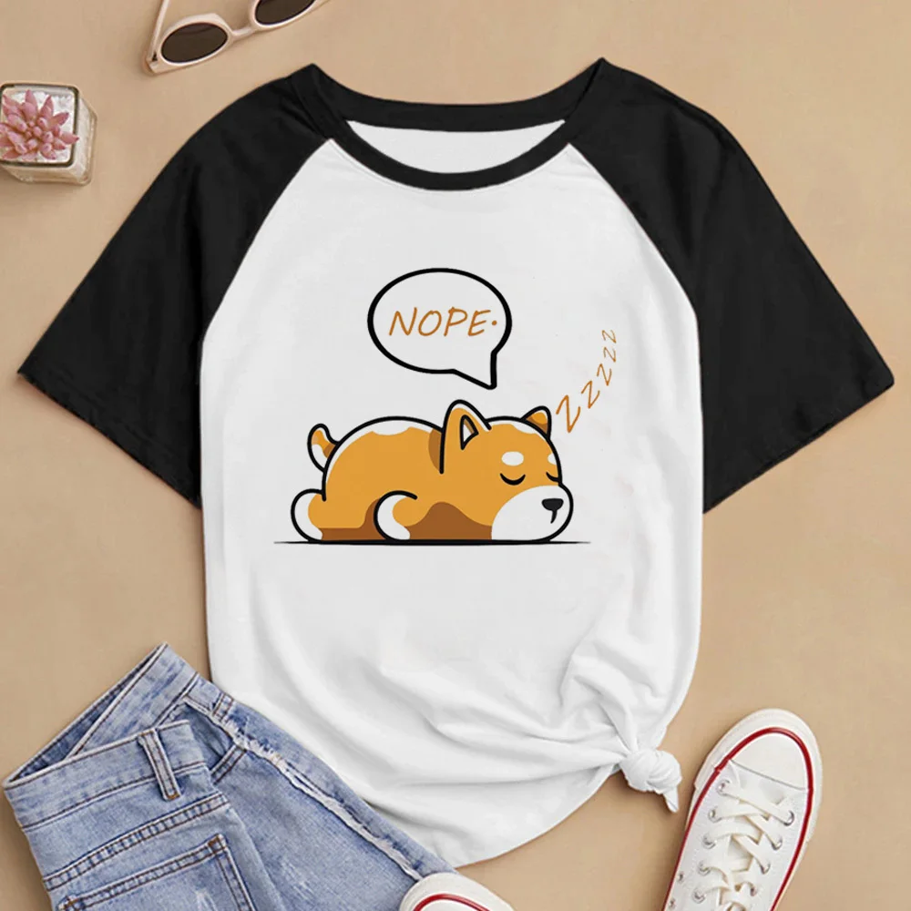 Женская рубашка Shiba Inu, психоделическая эстетика, красочная футболка в стиле каваи в стиле хип-хоп, корейская одежда с графическим рисунком, 2000-е, Харадзюку, Ретро
Женская рубашка Shiba Inu, психоделическая эстетика, красочная футболка в стиле каваи в стиле хип-хоп, корейская одежда с графическим рисунком, 2000-е, Харадзюку, Ретро