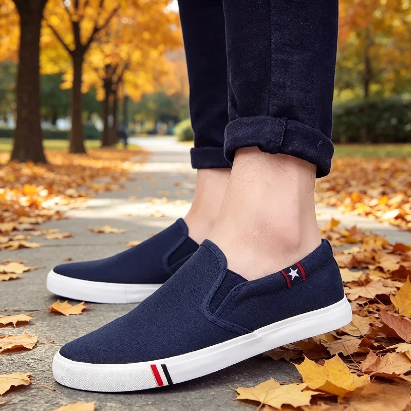 YUYIN Walking Flats for Man Men Canvas Loafers Casual Slip on Comfortable Non Slip Soft Moccasins Sneakers Men Off White Shoes
YUYIN Walking Flats for Man Men Canvas Loafers Casual Slip on Comfortable Non Slip Soft Moccasins Sneakers Men Off White Shoes