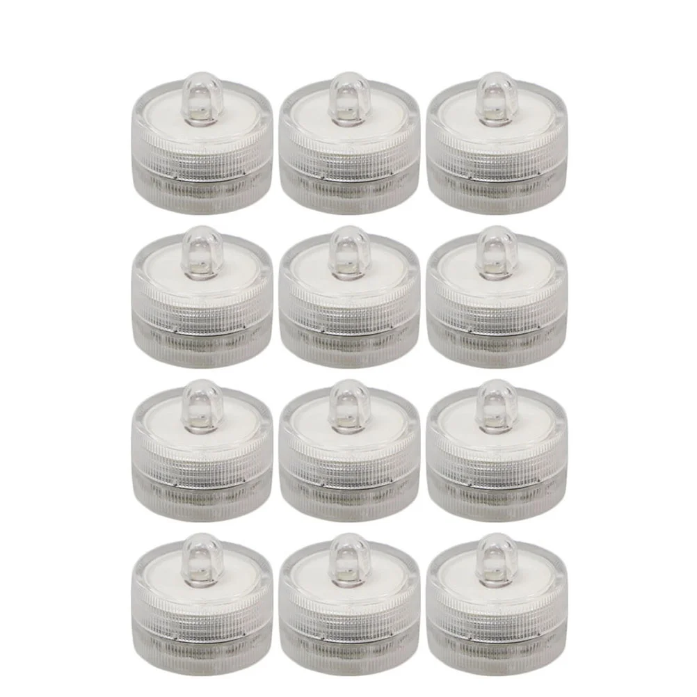 12 Pcs Waterproof Light Lights Underwater Lamp LED Aquarium Round Submersible Tea Pool
12 Pcs Waterproof Light Lights Underwater Lamp LED Aquarium Round Submersible Tea Pool