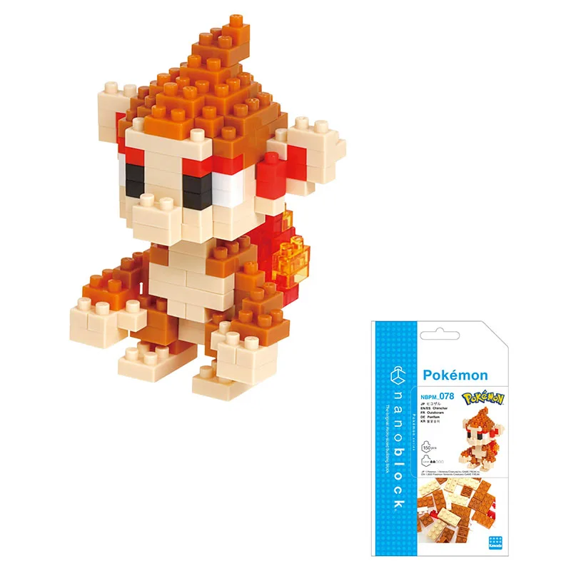Nanoblock Pokemon Chimchar Micro Building Blocks 3D Puzzle Fire Type Starter Pokemon Display Model Kawaii Collectible Gift
Nanoblock Pokemon Chimchar Micro Building Blocks 3D Puzzle Fire Type Starter Pokemon Display Model Kawaii Collectible Gift