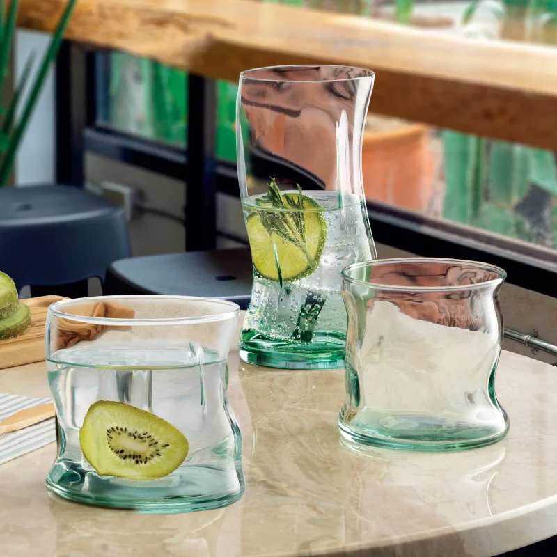 2pcs INS Twisted Glass Cup Decor Cocktail Beer Wine Milk Tea Glass Reusable Kitchen Wedding Drinking Glass Whisky Wine Cup
2pcs INS Twisted Glass Cup Decor Cocktail Beer Wine Milk Tea Glass Reusable Kitchen Wedding Drinking Glass Whisky Wine Cup