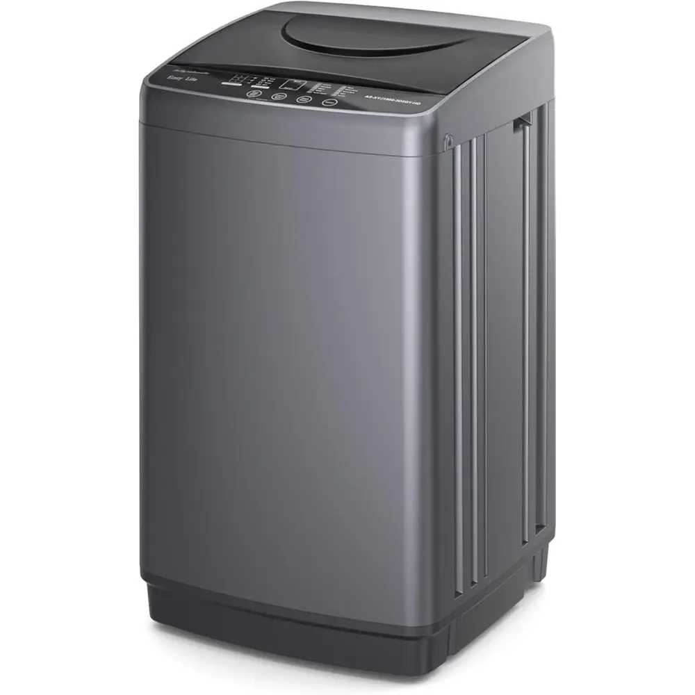 1.06 Cu.t. Portable Washing hine, 7.7LBS ull-Automatic Laundry Washer with StainlSteel Drum, 10 Wash Cycles & Auto-Balance, Comp
1.06 Cu.t. Portable Washing hine, 7.7LBS ull-Automatic Laundry Washer with StainlSteel Drum, 10 Wash Cycles & Auto-Balance, Comp