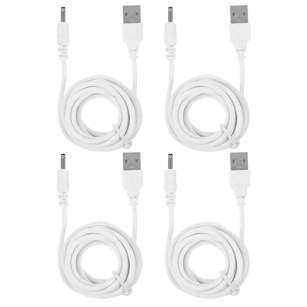 4Pcs USB to Dc Charging Cord 3.5x1.35mm USB Dc Charger Cable High-Durability Power Cord Replacement for Instruments
4Pcs USB to Dc Charging Cord 3.5x1.35mm USB Dc Charger Cable High-Durability Power Cord Replacement for Instruments