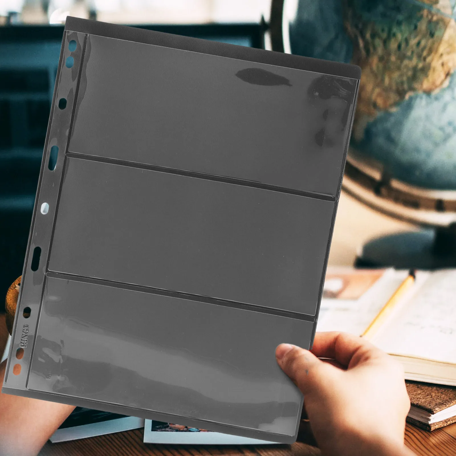 10 Sheets Loose-Leaf Reusable Standard Holder Card Collector Storage Supplies Expanding Box File 
10 Sheets Loose-Leaf Reusable Standard Holder Card Collector Storage Supplies Expanding Box File