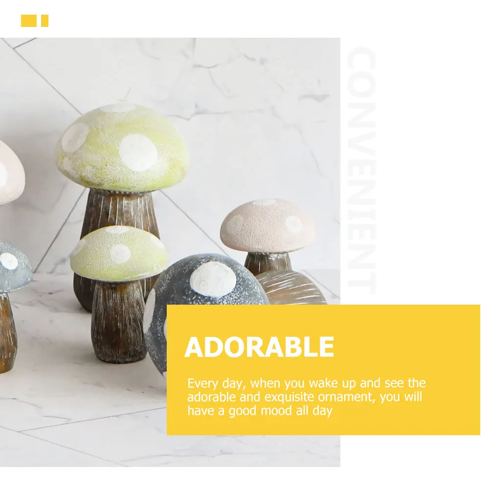 2pcs Resin Mushroom Decor Statue Cute Miniature FigurineOutdoor Garden Decoration Desktop Ornament Home Accessories
2pcs Resin Mushroom Decor Statue Cute Miniature FigurineOutdoor Garden Decoration Desktop Ornament Home Accessories