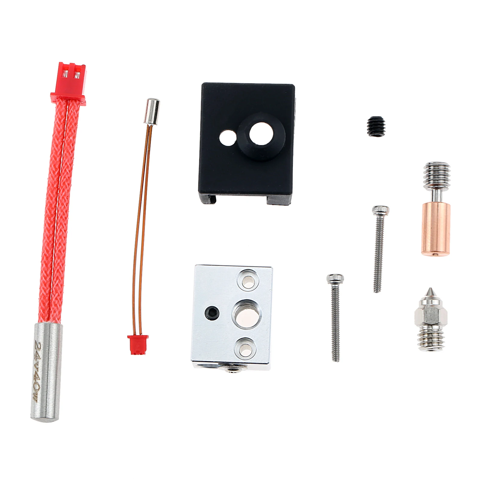 1set 3D Printer Heating Block Kit fit for Ender 3 S1/Ender 3 S1 PRO/CR 10 Smart Pro Series High Temperature Pro 300°C Thermistor
1set 3D Printer Heating Block Kit fit for Ender 3 S1/Ender 3 S1 PRO/CR 10 Smart Pro Series High Temperature Pro 300°C Thermistor