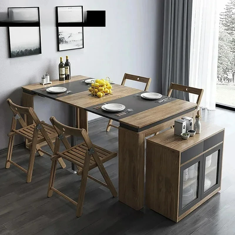 Customizable Modern Extendable Dining Table Rectangle Sideboard With Storage
Customizable Modern Extendable Dining Table Rectangle Sideboard With Storage