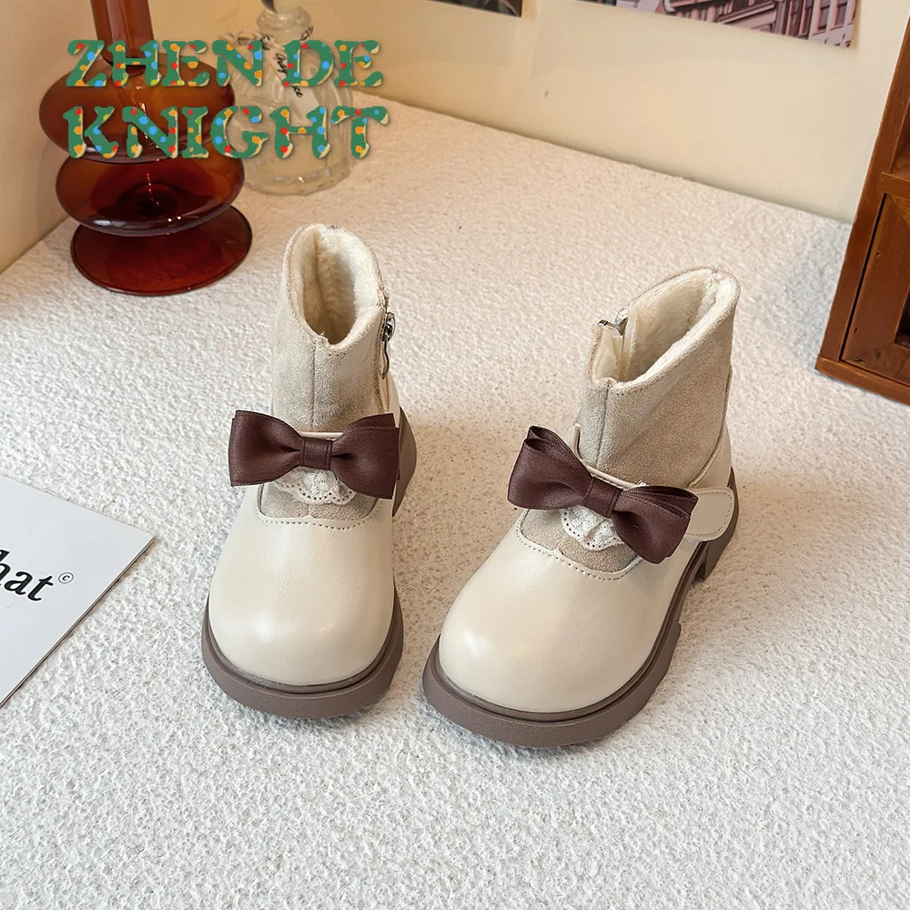 Осень-зима 2022, новые сапоги для девочек, сапоги с бантом и флисовой подкладкой, теплые кожаные короткие туфли принцессы для малышей
Осень-зима 2022, новые сапоги для девочек, сапоги с бантом и флисовой подкладкой, теплые кожаные короткие туфли принцессы для малышей