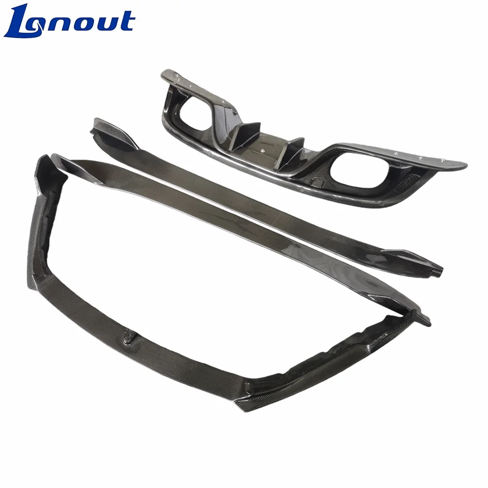 Suitable for Jaguar F-TYPE 20013-16 Body Kit Upgrading with Carbon Fiber Front Lip Side Skirts Four Out Rear Diffuser
Suitable for Jaguar F-TYPE 20013-16 Body Kit Upgrading with Carbon Fiber Front Lip Side Skirts Four Out Rear Diffuser
