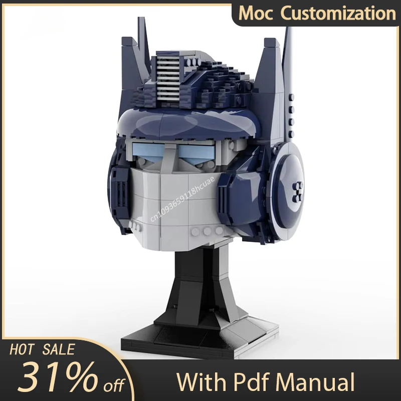 Moc 612 шт. трансформация Optimus Primees шлемы скульптуры модель строительные блоки образовательная сборка кирпичи игрушки для детей подарки
Moc 612 шт. трансформация Optimus Primees шлемы скульптуры модель строительные блоки образовательная сборка кирпичи игрушки для детей подарки