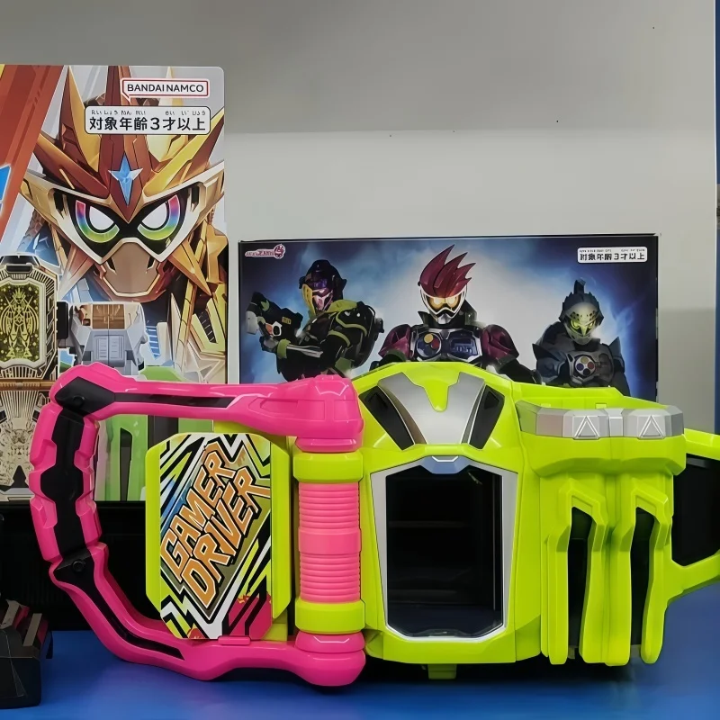 Трансформирующийся пояс Kamen Rider Ex-Aid Dx Gamer Driver с Gashat, классическая коллекционная игрушка, подарок для фанатов токусацу
Трансформирующийся пояс Kamen Rider Ex-Aid Dx Gamer Driver с Gashat, классическая коллекционная игрушка, подарок для фанатов токусацу