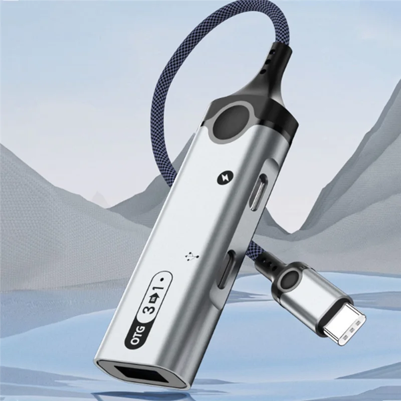 OTG Adapter 3In1 USB Converter Type-C Android Charging External U Disk Card Reader PD 60W Docking Station
OTG Adapter 3In1 USB Converter Type-C Android Charging External U Disk Card Reader PD 60W Docking Station