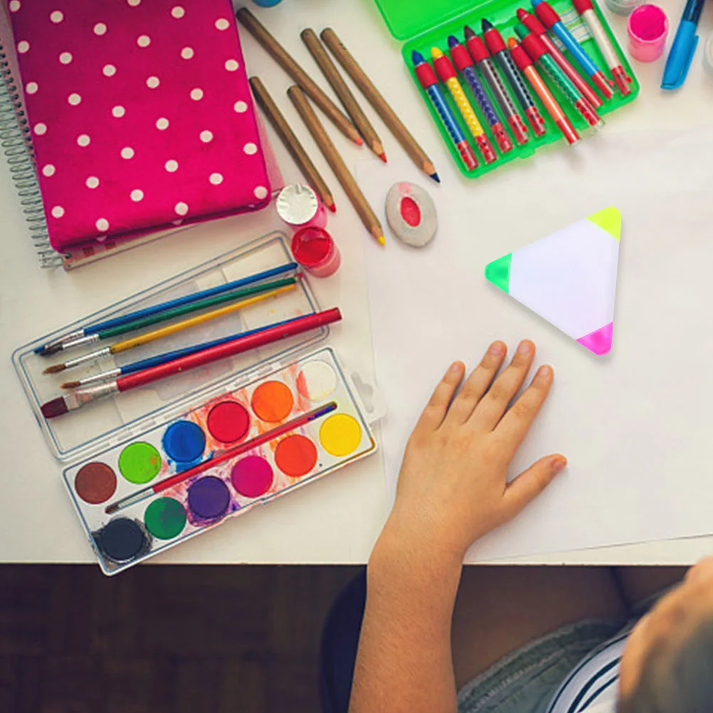 5 шт. флуоресцентные ручки, разноцветные треугольные маркеры, портативные маркировочные ручки для чтения книг, школьные рабочие заметки, маркеры для граффити
5 шт. флуоресцентные ручки, разноцветные треугольные маркеры, портативные маркировочные ручки для чтения книг, школьные рабочие заметки, маркеры для граффити