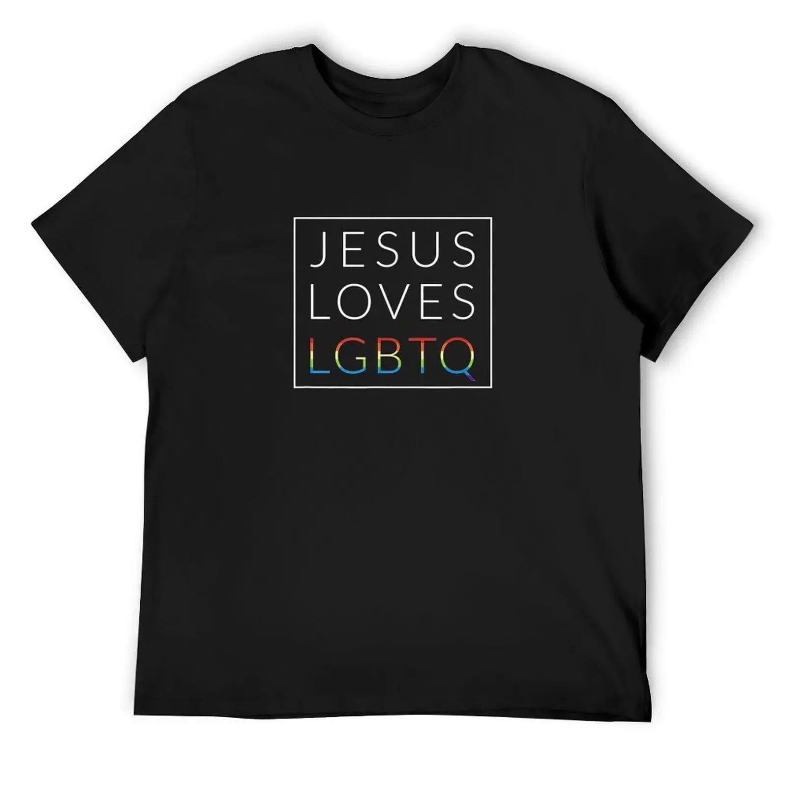 Jesus Loves LGBTQ, Christian LGBT Support Gay Rights T-Shirt affliction shirts cotton graphic tees mens plain t shirts
Jesus Loves LGBTQ, Christian LGBT Support Gay Rights T-Shirt affliction shirts cotton graphic tees mens plain t shirts