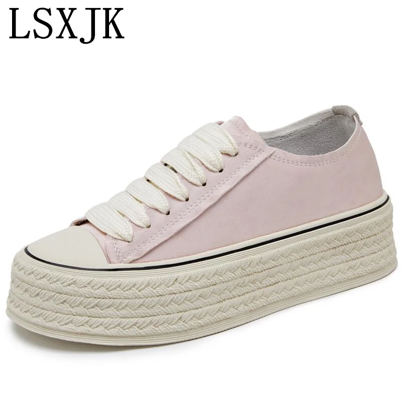Satin Muffin Fisherman Shoes 2022 Summer New European Goods Canvas Shoes Straw Woven Thick Sole Heightened Sneakers
Satin Muffin Fisherman Shoes 2022 Summer New European Goods Canvas Shoes Straw Woven Thick Sole Heightened Sneakers
