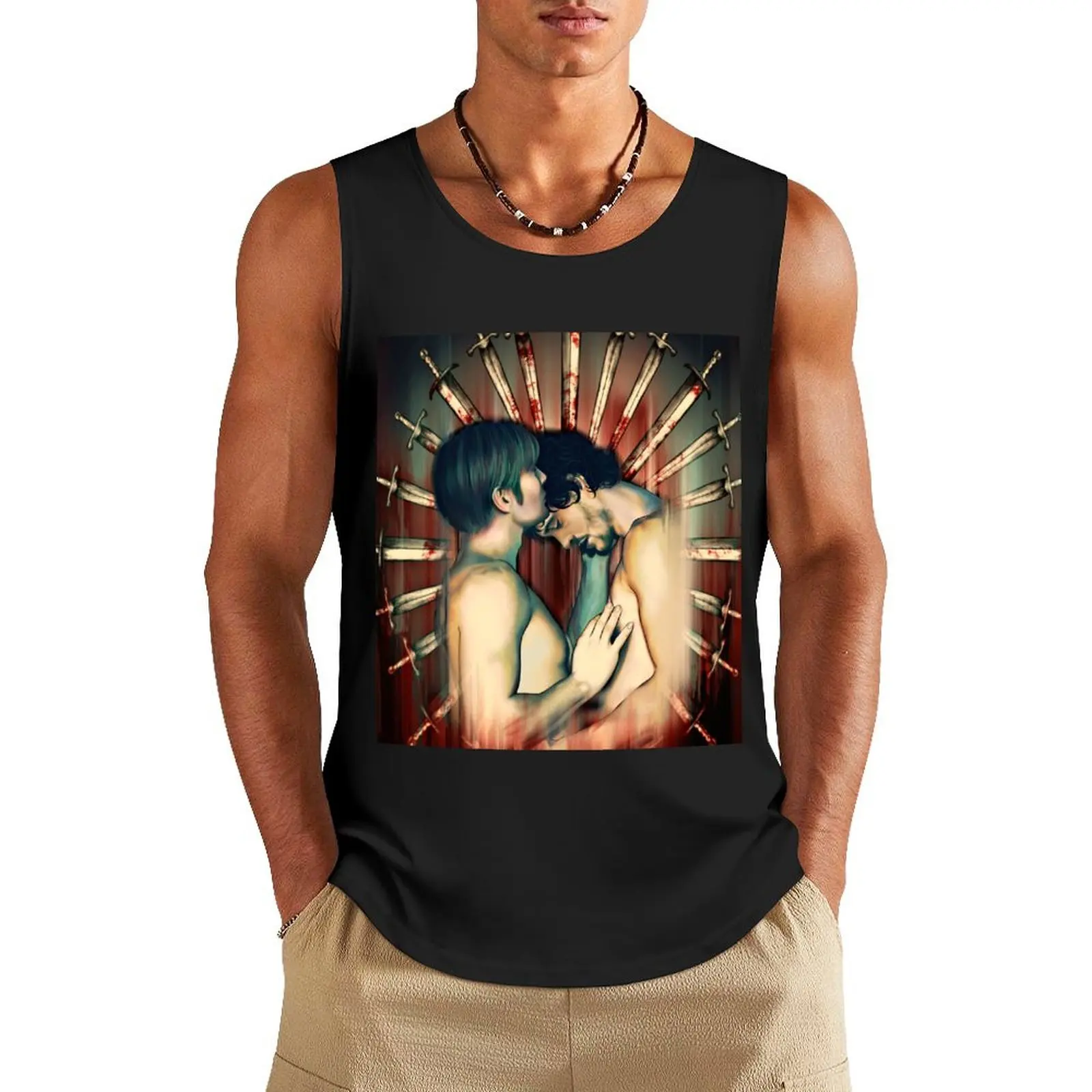 HANNIBAL: Blood/Chest Redux Tank Top Gym clothes Men's fitness t-shirt gym t-shirts man
HANNIBAL: Blood/Chest Redux Tank Top Gym clothes Men's fitness t-shirt gym t-shirts man