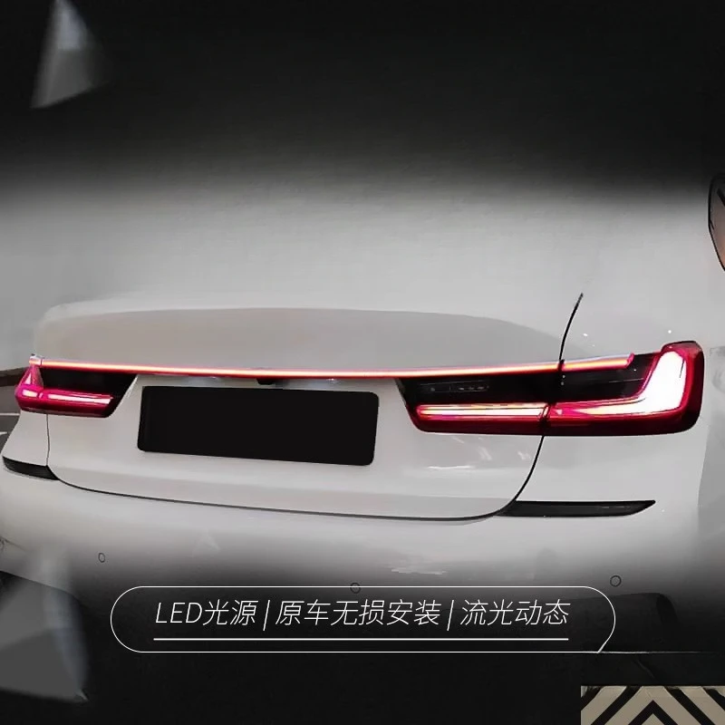 Suitable for BMW New 3 Series G20 G28 2020-2022 Modified Through-Type Driving Lights Brake Flowing Rear Tail Lights
Suitable for BMW New 3 Series G20 G28 2020-2022 Modified Through-Type Driving Lights Brake Flowing Rear Tail Lights