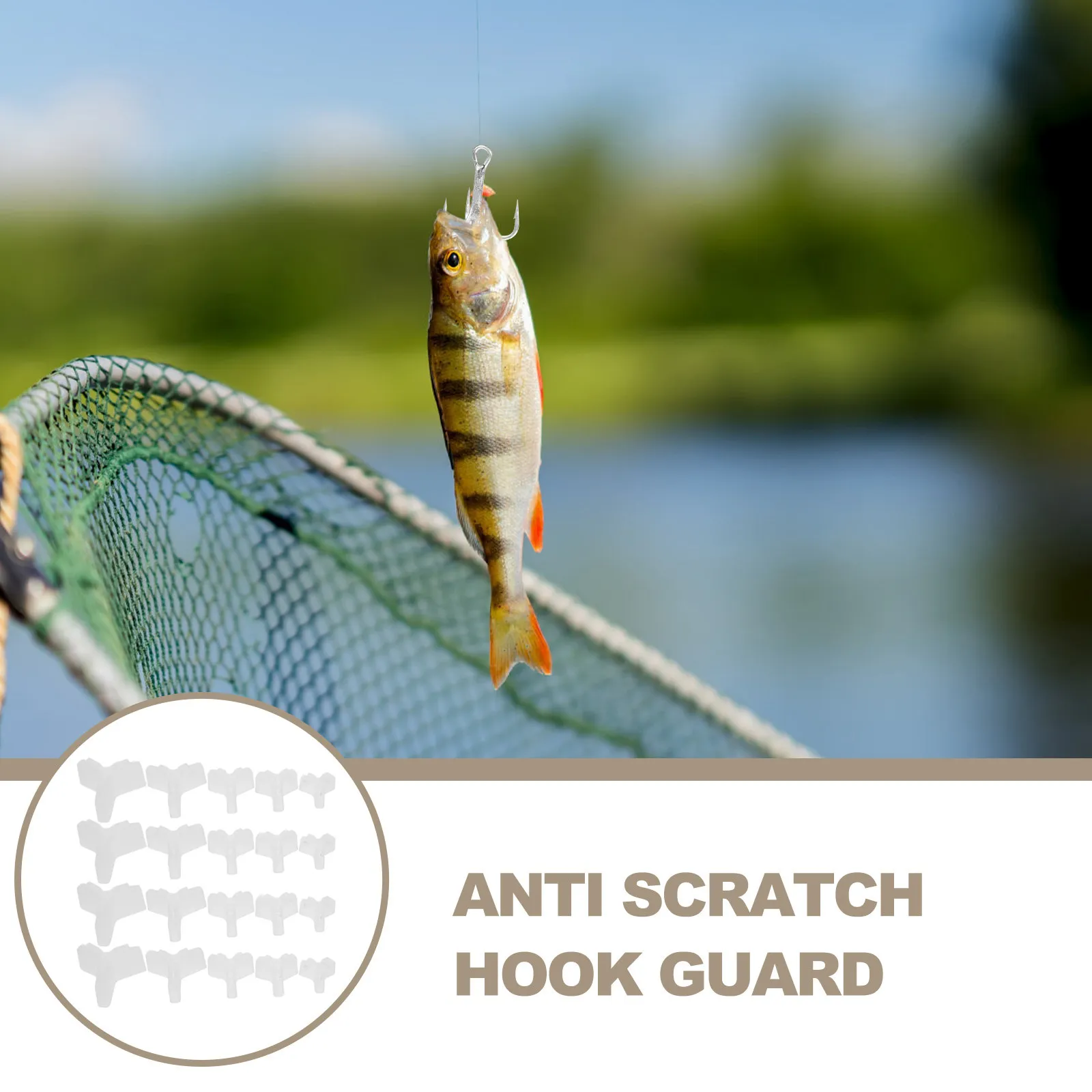 250 Pcs Fishing Hook Protector Guard for Protectors Covers Lures Keeper Cap Barb
250 Pcs Fishing Hook Protector Guard for Protectors Covers Lures Keeper Cap Barb