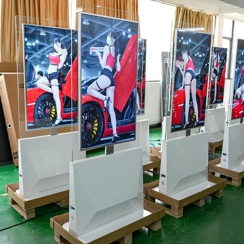 OEM Factory Direct Floor-Standing Kiosk Ultra-Thin Transparent Dual-Screen LCD Display Indoor Double-Sided Digital Signage
OEM Factory Direct Floor-Standing Kiosk Ultra-Thin Transparent Dual-Screen LCD Display Indoor Double-Sided Digital Signage