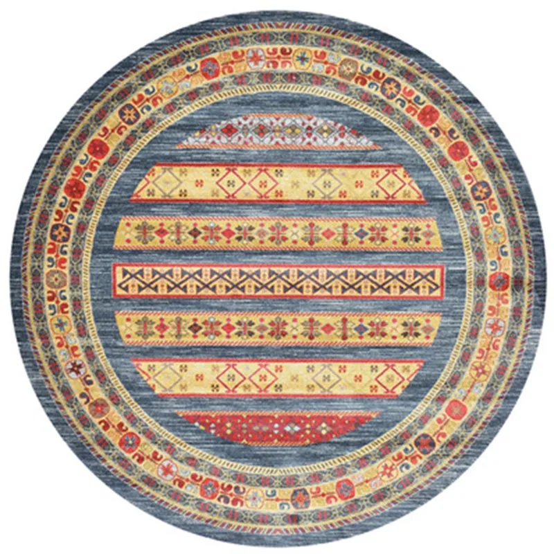 Retro Round Carpet Mendala 120Cm Morocco Persian Rug Bedroom Large Area Rug For Living Room NonSlip Sofa Chair Study Floor Mat
Retro Round Carpet Mendala 120Cm Morocco Persian Rug Bedroom Large Area Rug For Living Room NonSlip Sofa Chair Study Floor Mat
