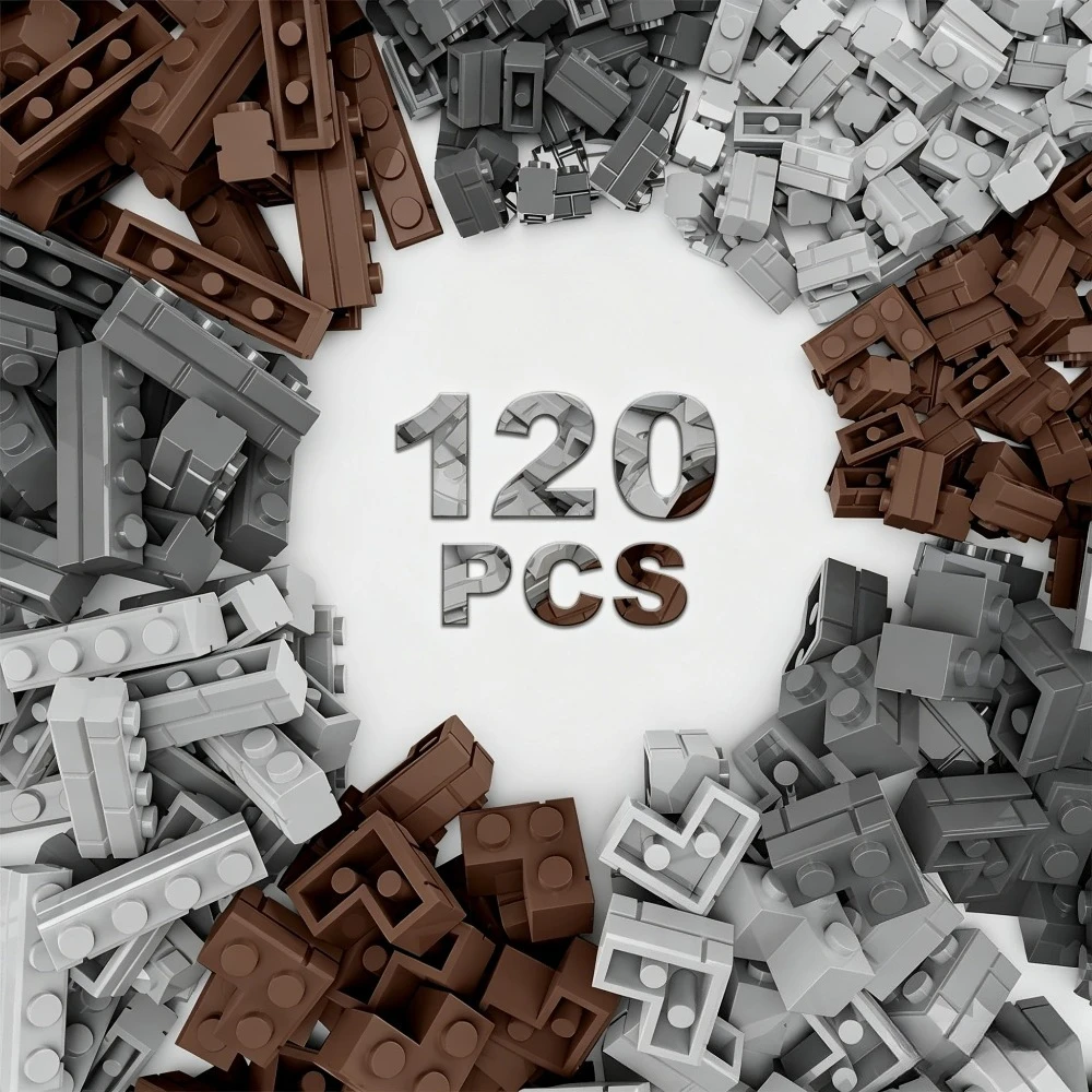 100/120Pcs Wall Brick Building Blocks City MOC Thick Bricks Compatible with Major Brands DIY Construction Educational Building
100/120Pcs Wall Brick Building Blocks City MOC Thick Bricks Compatible with Major Brands DIY Construction Educational Building