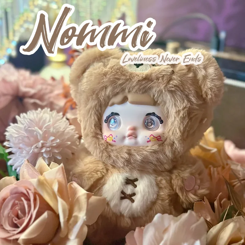 Серия Nommi Loveliness Never Ends, слепая коробка, милая виниловая плюшевая кукла, украшение для рабочего стола, кулон-сюрприз, загадочная коробка, подарки
Серия Nommi Loveliness Never Ends, слепая коробка, милая виниловая плюшевая кукла, украшение для рабочего стола, кулон-сюрприз, загадочная коробка, подарки