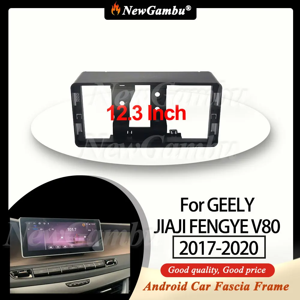 NewGambu 12.3 inch Car Fascia Frame For GEELY JIAJI FENGYE V80 2017-2020 Frame No Cable Android Dash Panel Frame Fascias
NewGambu 12.3 inch Car Fascia Frame For GEELY JIAJI FENGYE V80 2017-2020 Frame No Cable Android Dash Panel Frame Fascias