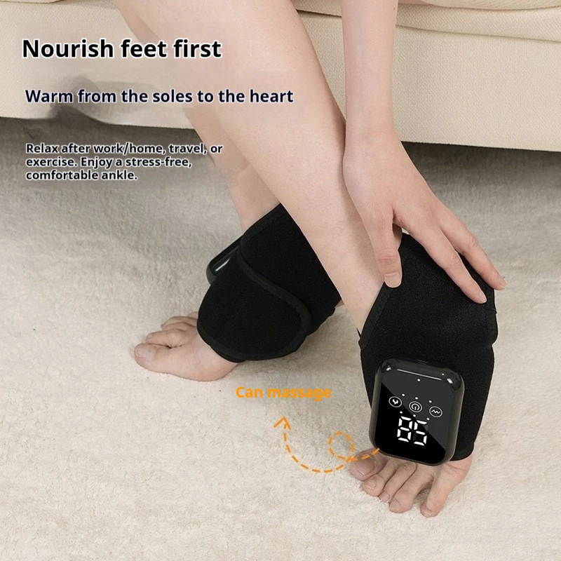 Ankle Massager Rechargeable Electric Heating Vibration Hot Compress Wireless Portable Ankle Joint Physiotherapy For Adult
Ankle Massager Rechargeable Electric Heating Vibration Hot Compress Wireless Portable Ankle Joint Physiotherapy For Adult