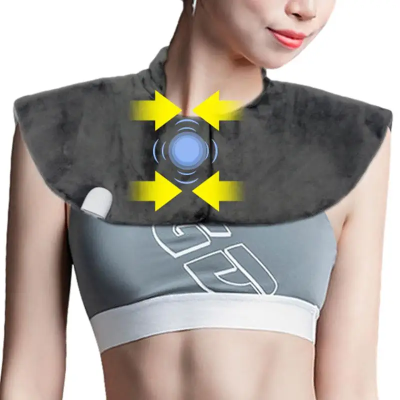 Heating Pad For Shoulder Electric Heated Shawl Chest Shoulder Wrap Temperature Adjustable Warmer Scarf Fast-Heating Safe Heating
Heating Pad For Shoulder Electric Heated Shawl Chest Shoulder Wrap Temperature Adjustable Warmer Scarf Fast-Heating Safe Heating