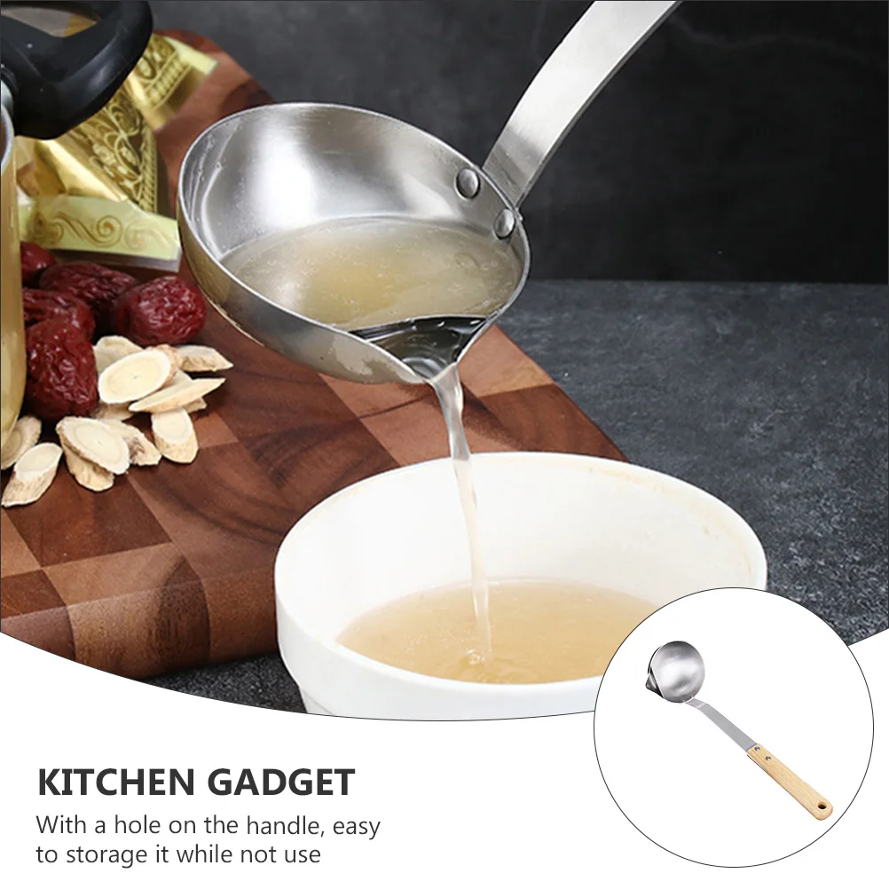 1pc Grease Separator Spoon Filter Scoop Stainless Steel Ladle Long Handle Kitchen Gadget Oil Colander Soup Slag Strainer
1pc Grease Separator Spoon Filter Scoop Stainless Steel Ladle Long Handle Kitchen Gadget Oil Colander Soup Slag Strainer