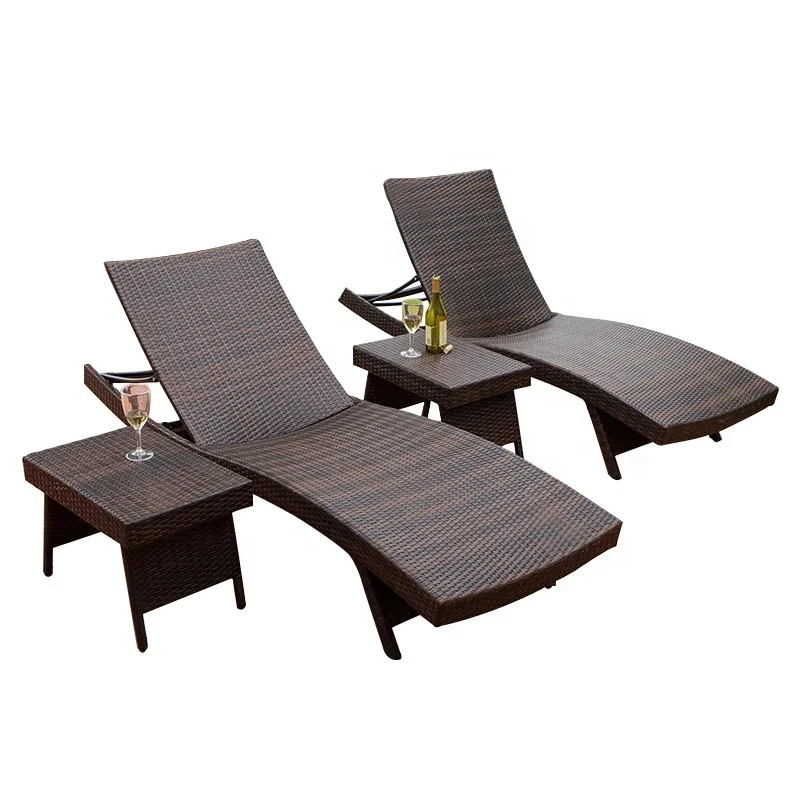 2026 Outdoor Beach Rattan Sun Chaise Lounge Chair for Garden and Pool
2026 Outdoor Beach Rattan Sun Chaise Lounge Chair for Garden and Pool