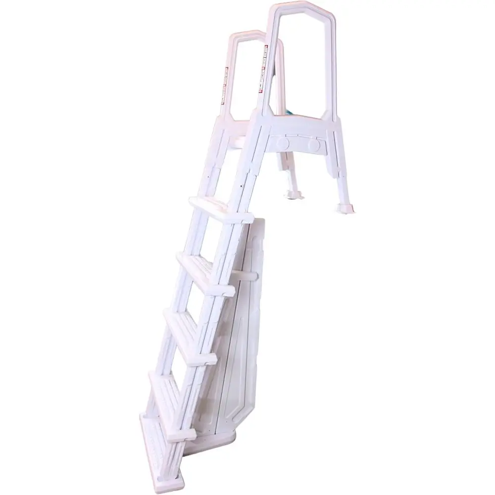 Premium Pool Ladder System for Entry and Exit | 48-54 Inch, Slide Lock Safety Barrier, Legs & XL Non-Slip Treads
Premium Pool Ladder System for Entry and Exit | 48-54 Inch, Slide Lock Safety Barrier, Legs & XL Non-Slip Treads