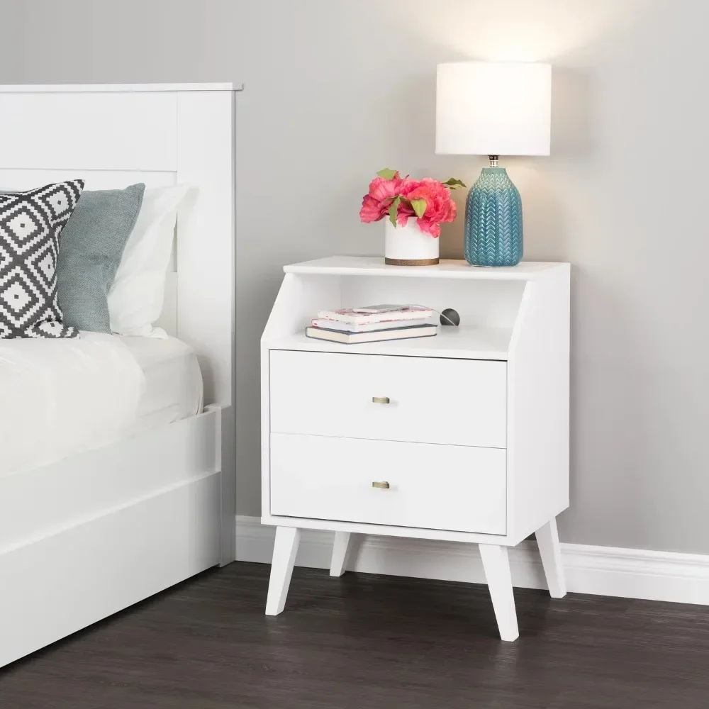 Nightstands, Mid Century Modern 2-Drawer Nightstand with Angled Top, White, Furniture Bedroom, Nightstands,
Nightstands, Mid Century Modern 2-Drawer Nightstand with Angled Top, White, Furniture Bedroom, Nightstands,