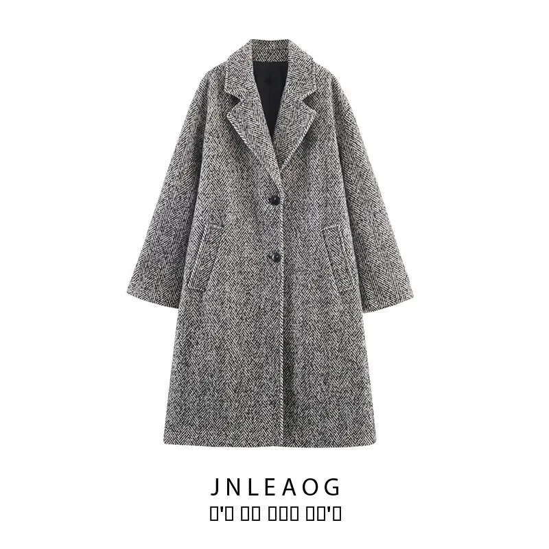 JNLEAOG Faionable Cheered Coat Women's Street Sle Long Sve Polyester Fiber Versatile Outerwear for Autumn Season
JNLEAOG Faionable Cheered Coat Women's Street Sle Long Sve Polyester Fiber Versatile Outerwear for Autumn Season